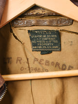 アメリカ軍 A-2 レザー フライトジャケット