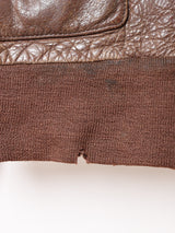 アメリカ軍 A-2 レザー フライトジャケット