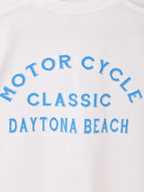 【2色展開】 プリントTシャツ「DAYTONA BEACH」