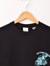 【2色展開】 プリントTシャツ「DAYTONA BEACH」