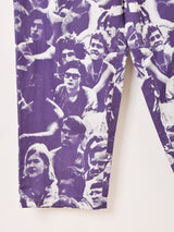 【2色展開】Backers 総柄 ウッドストック イージーパンツ