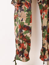 70's スイス軍 M-70 アルペンカモフラージュ オーバーオール