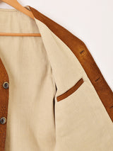 60〜70's レザーハンティングベスト