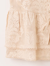 【2色展開】Emerald Motel ジャガード フリル キャミソール