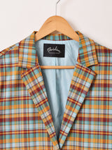 【2色展開】Meridian チェック柄 テーラードジャケット