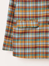 【2色展開】Meridian チェック柄 テーラードジャケット