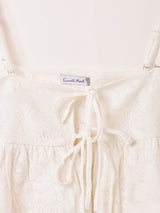 【2色展開】Emerald Motel ジャガード フリル キャミソール