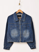 Meridian ジップアップ デニムジャケット