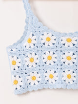 【2色展開】Elcamino グラニースクエア キャミソール