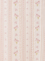 【2色展開】Meridian 花柄 フリル 半袖ブラウス