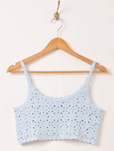 【2色展開】Elcamino グラニースクエア キャミソール