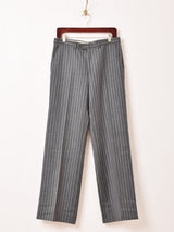 イタリア製 ストライプ ドレスパンツ W32