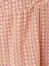 【2色展開】Emerald Motel カラフルストライプ メッシュ キャミソールワンピース