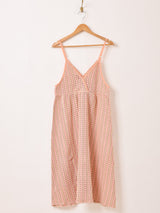 【2色展開】Emerald Motel カラフルストライプ メッシュ キャミソールワンピース