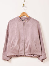 【3色展開】Meridian フェイクスエード ジャケット