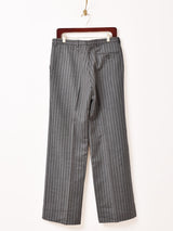 イタリア製 ストライプ ドレスパンツ W32