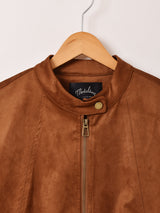 【3色展開】Meridian フェイクスエード ジャケット