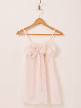 ファー ランジェリー キャミソール