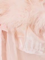 ファー ランジェリー キャミソール