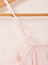 ファー ランジェリー キャミソール