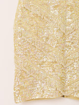 60's スパンコール ノースリーブトップス