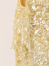 60's スパンコール ノースリーブトップス