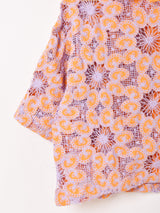 【2色展開】Emerald Motel 2トーン 刺繍 オープンカラー 半袖シャツ