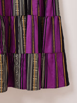 【2色展開】Emerald Motel ストライプ ティアード キャミソール ワンピース