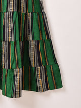 【2色展開】Emerald Motel ストライプ ティアード キャミソール ワンピース