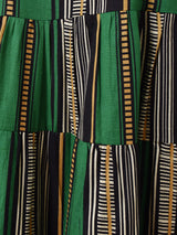 【2色展開】Emerald Motel ストライプ ティアード キャミソール ワンピース