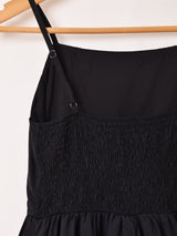 【2色展開】Meridian バルーン キャミソールワンピース