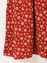 【2色展開】Meridian 花柄 レース キャミソールワンピース