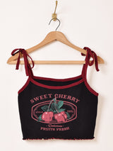 【2色展開】Elcamino キャミソール「SWEET CHERRY」