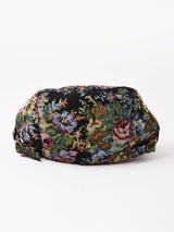 【2色展開】花柄 ゴブラン織り ハンチング