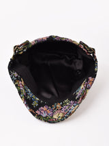 【2色展開】花柄 ゴブラン織り ハンチング