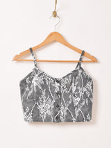 【2色展開】Meridian デニム レース ビスチェ