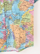 Emerald Motel マップ柄 半袖シャツ