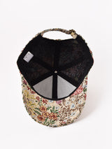 【2色展開】花柄 ゴブラン織り キャップ