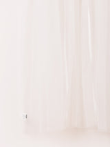 【2色展開】Meridian チュール フロントオープン キャミソールワンピース