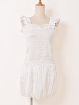 【2色展開】Emerald Motel バルーン ミニ キャミソールワンピース