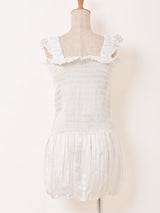 【2色展開】Emerald Motel バルーン ミニ キャミソールワンピース