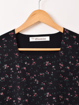 【3色展開】Elcamino 花柄 サマーニット セーター