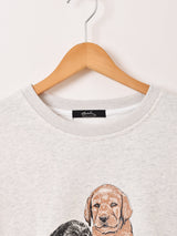 Meridian レトリバー プリントスウェットシャツ