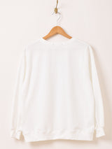 Meridian 犬 プリントスウェットシャツ「ANIMAL」