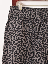 【2色展開】 バクテリアカモ柄 イージーパンツ