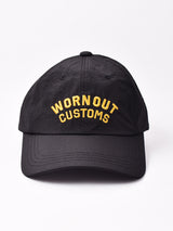 【2色展開】刺繍 ポリキャップ「WORNOUT」