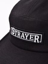 【2色展開】パッチ刺繍 ジェットキャップ「STRAYER」