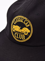 【2色展開】パッチ刺繍 キャップ「CLASSIC CAR CLUB」