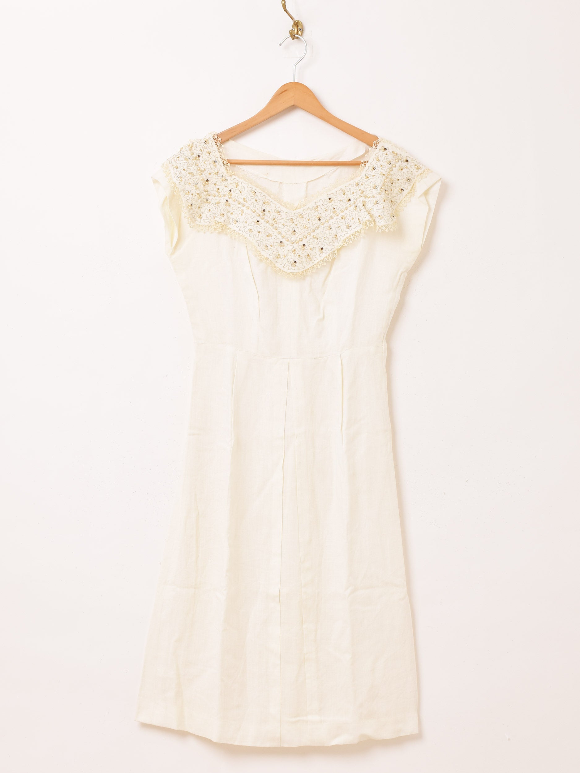 ビーズ刺繍 スリーブレスドレス – 古着屋Top of the Hillの