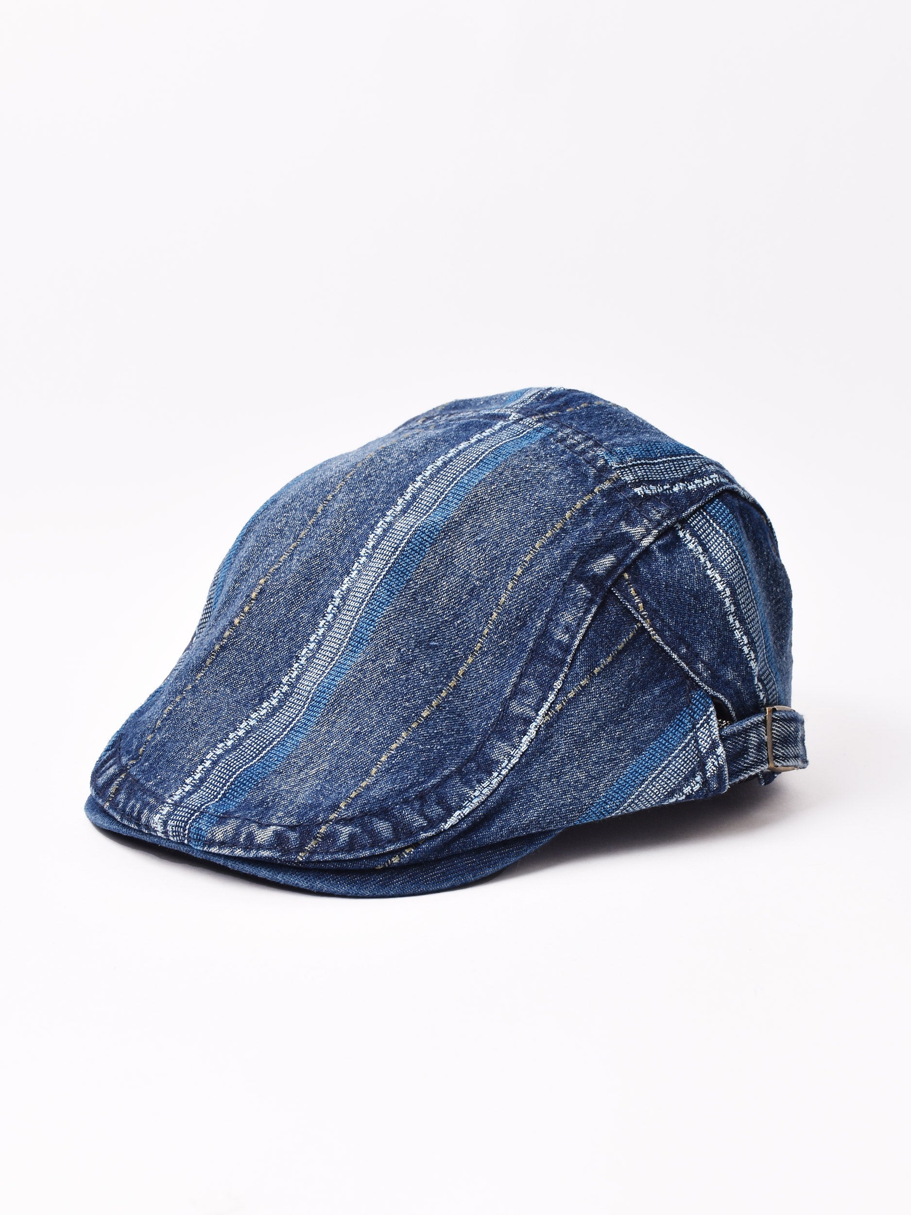 2色展開】ステッチデザイン デニム ハンチング – 古着屋Top of